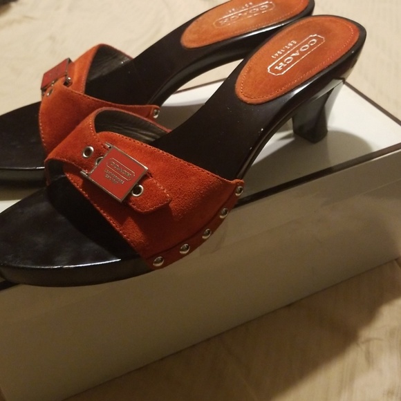 Coach slip on clogs - Picture 2 of 6